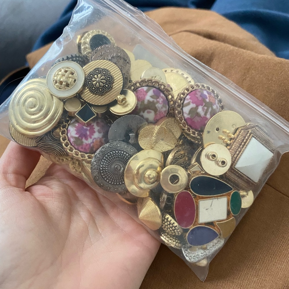 vintage fancy buttons